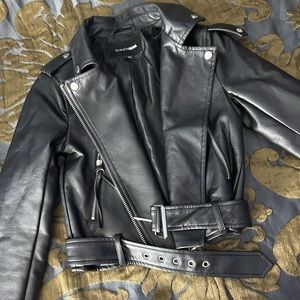 Leather jacket